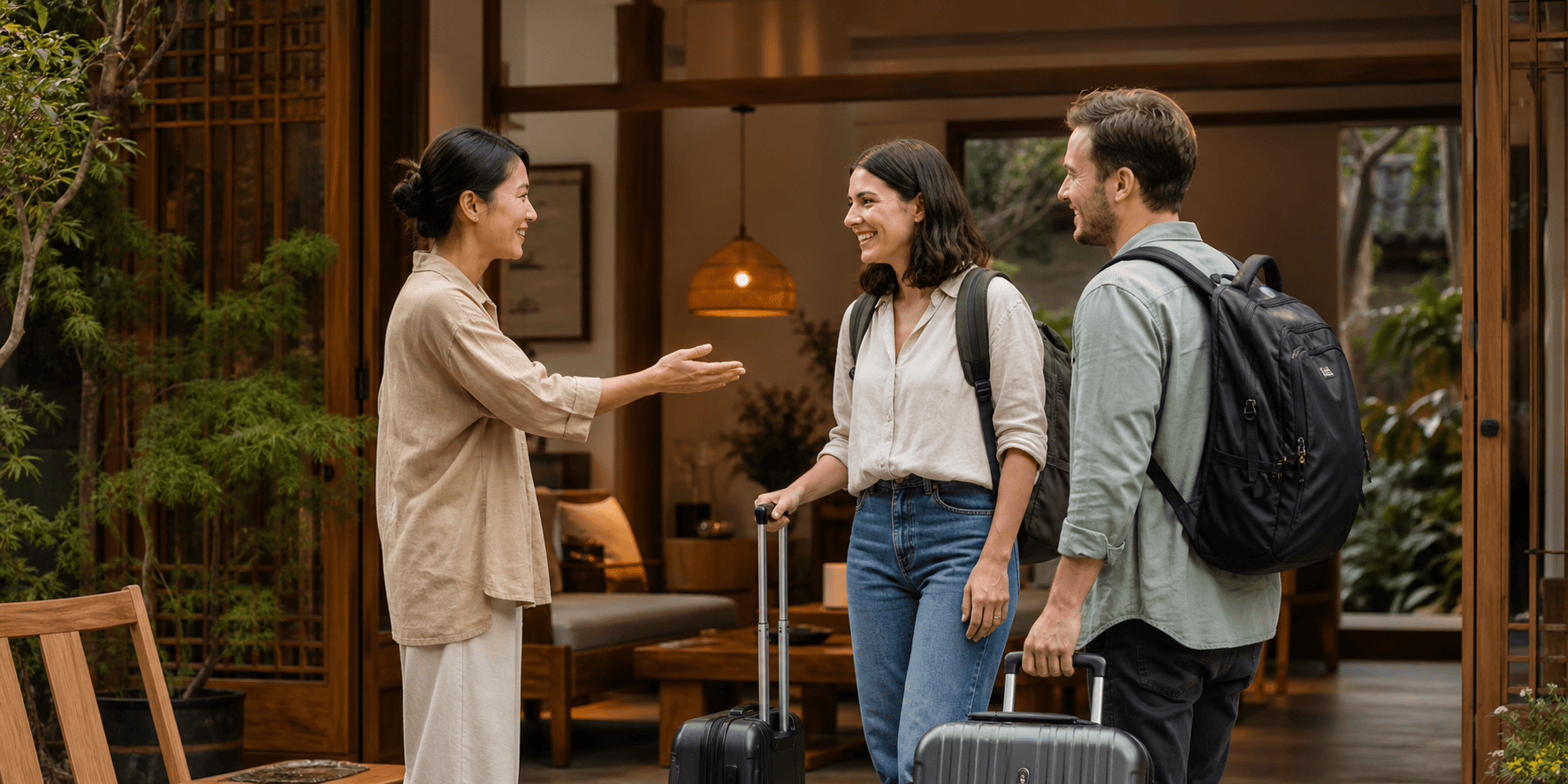 Chinese homestay host welcomes international travelers