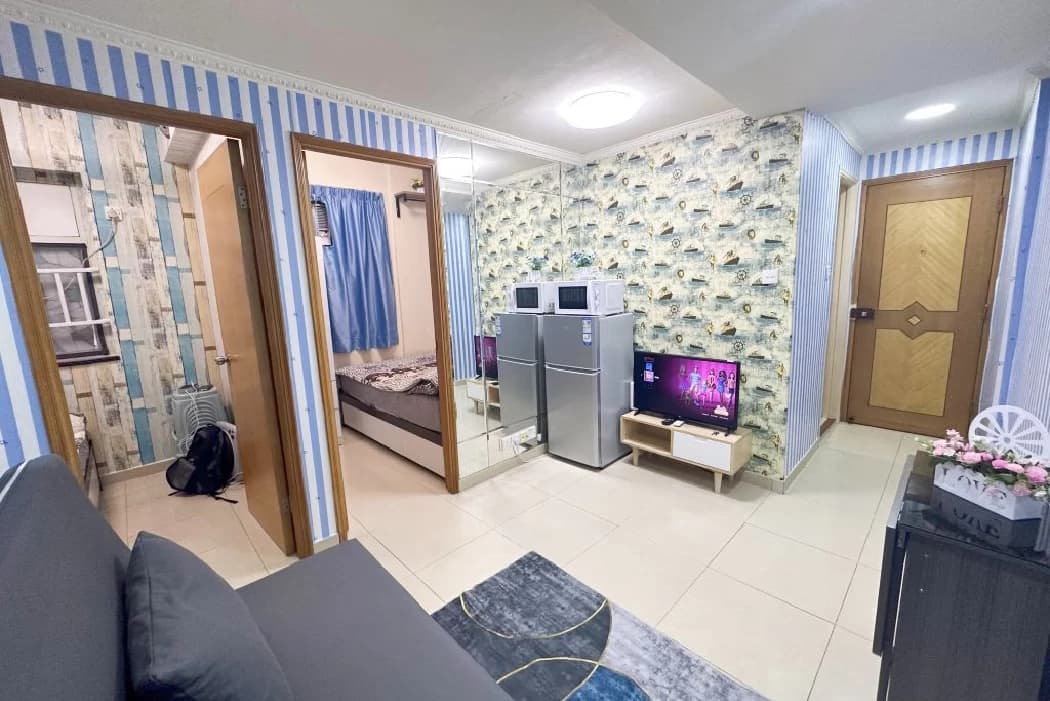 Standard 3-bedroom hotel apartment for rent in Mong Kok/Yau Ma Tei | Hong Kong Aegean Theme Apartment