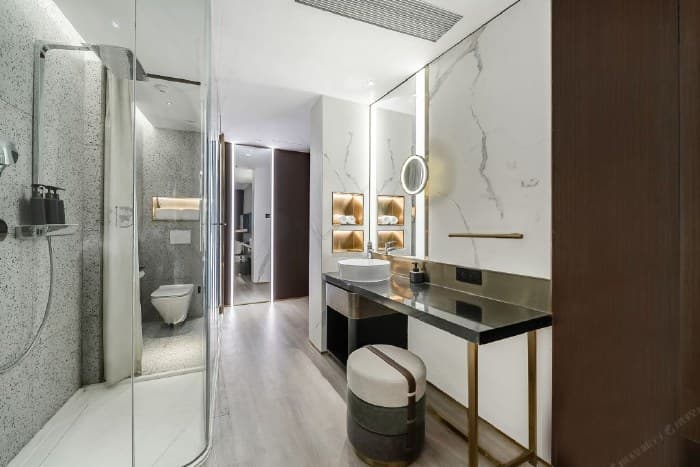 Standard 1-bedroom hotel room for rent in the People's Square area | Jinglai Hotel - Luxury (Shanghai North Bund Joy City Branch)