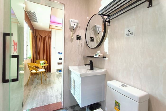 Enjoy a romantic king room