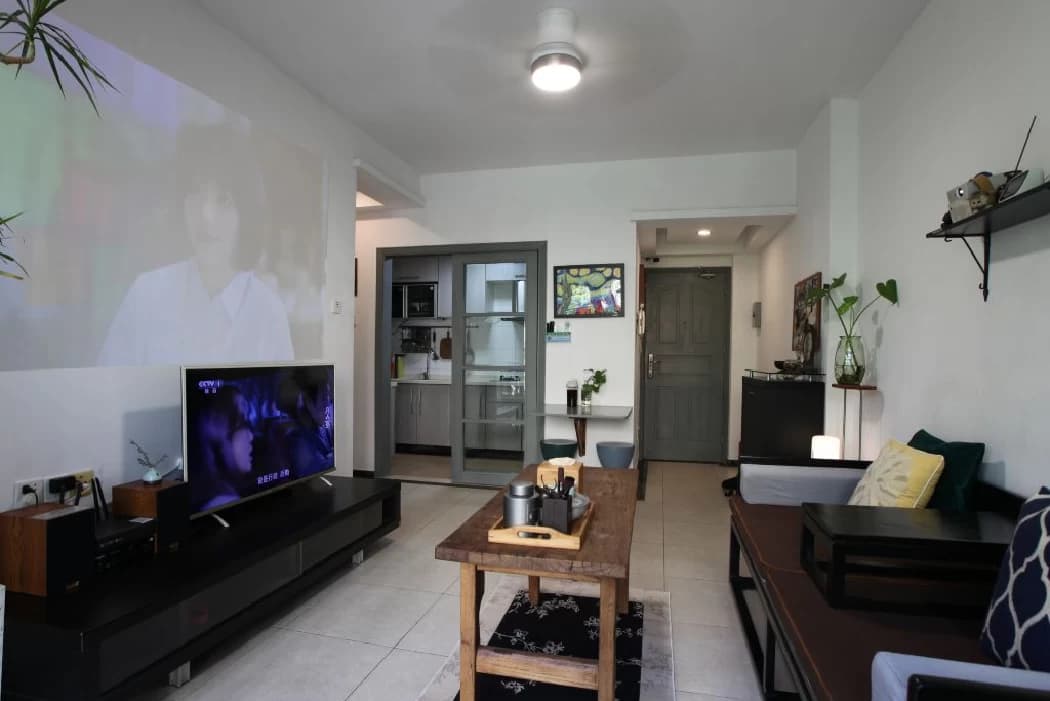 One-bedroom apartment for rent in Pazhou Convention and Exhibition Center/Guangzhou Tower/Kecun | Xiaoyu's Homestay (Meilin Coast Branch)