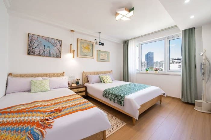 Two-bedroom standard apartment for rent near Jing'an Temple/Nanjing West Road | Andy Home & Living (Jing'an Temple Branch)