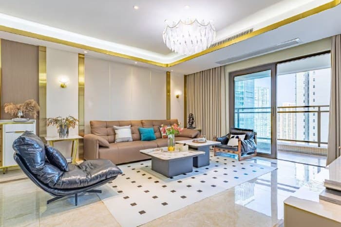 6-Bedroom Hotel-Style Apartment for Rent near Haizhu Square/Beijing Road Pedestrian Street | Ancient Road, Gentle Breeze, Pearl River Bank | Aesthetic Art and Design Guesthouse (Beijing Road Pedestrian Street Branch)