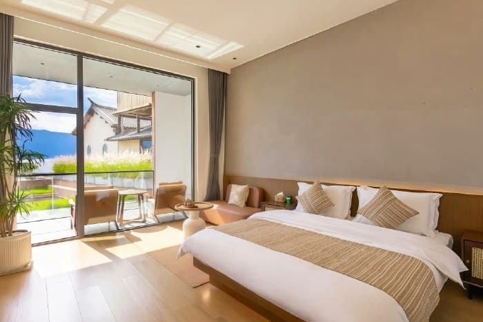 1-Bedroom Apartment for Rent in Shuanglang Scenic Area | Jianmu Seascape Erhai Lake Resort | New High-End Seaview Inn (Shuanglang Town Erhai Branch)