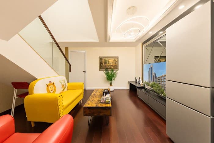 2-Bedroom Standard Apartment for Rent in Sanlitun/Workers' Stadium/Dongzhimen Area | Purys Loft Themed Luxury Design Apartment (Beijing Workers' Stadium Sanlitun Branch)