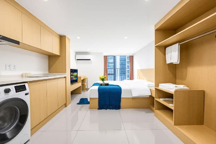 Mufeng Luxury King Room (Washing Machine + Refrigerator)