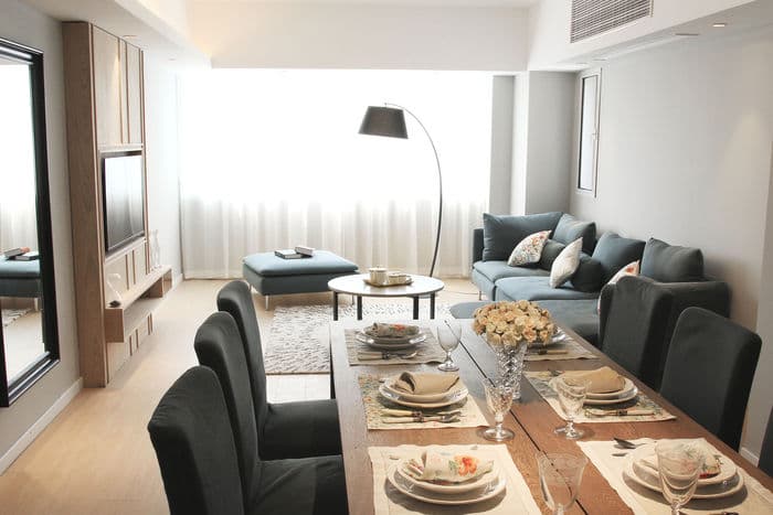 2-Bedroom Hotel-Style Apartment for Rent in Zhongshan Park Commercial Area | Nalai International Apartment (Tiansheng Apartment)