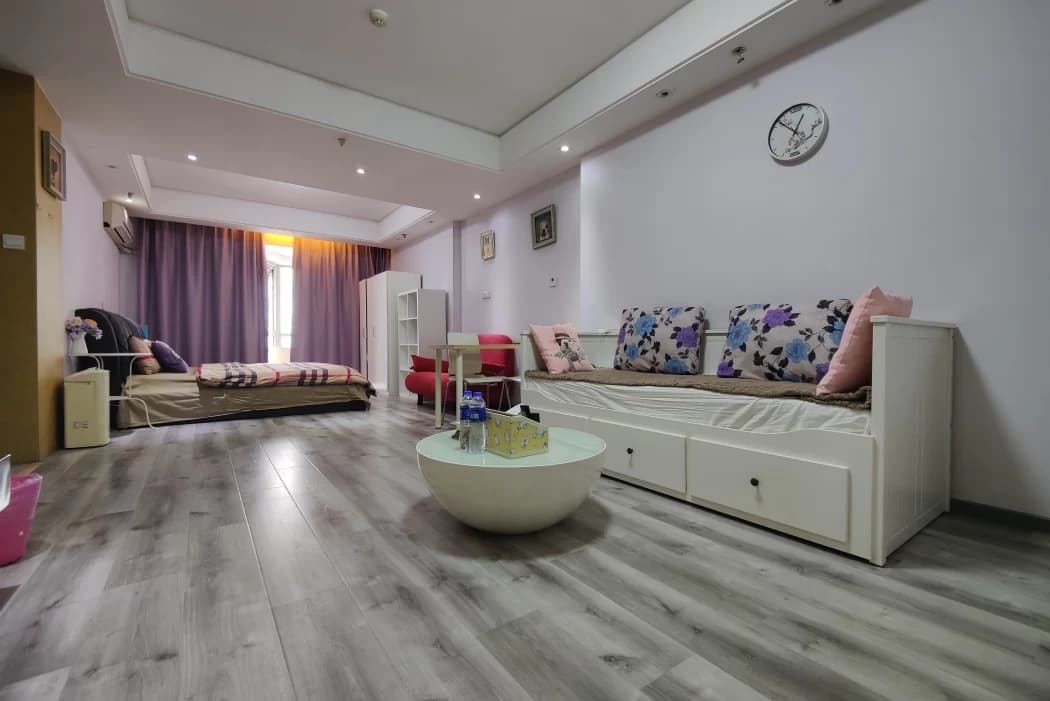 One-bedroom apartment for rent in Wangjing/Jiuxianqiao/798 area | Beijing Hesheng Qilinshe Apartment