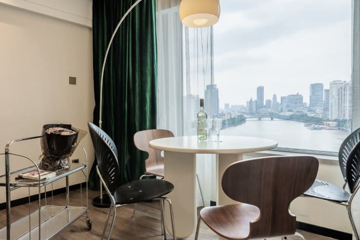 One-bedroom guesthouse for rent near Haizhu Square/Beijing Road Pedestrian Street | Anlan (Apartment)