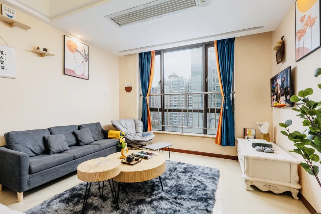 One-bedroom serviced apartment for rent near Haizhu Square/Beijing Road Pedestrian Street | Guangzhou Trendy Apartment Hotel