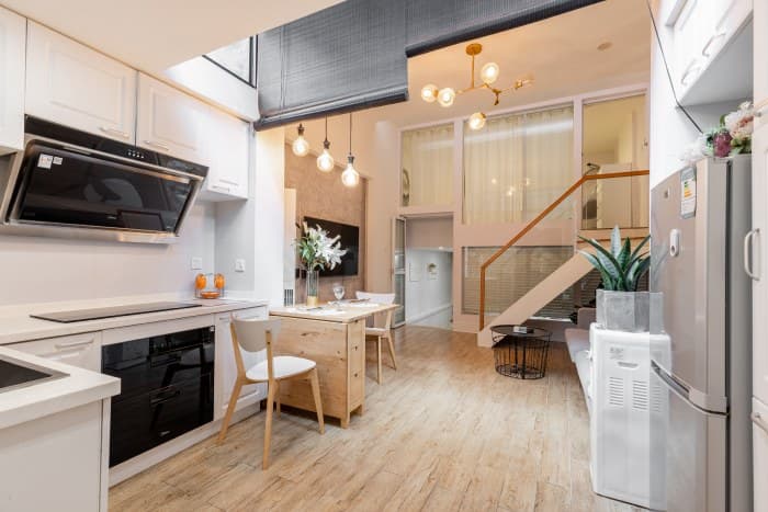 2-bedroom duplex apartment for rent in Dapuqiao area | Shanghai Cola Homestay