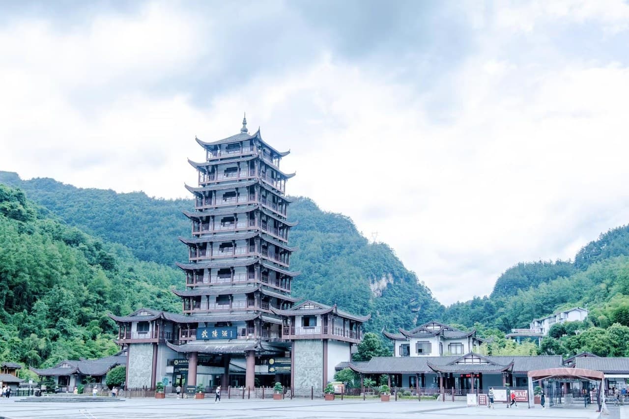 It is the nearest residential area to the main gate (east gate).