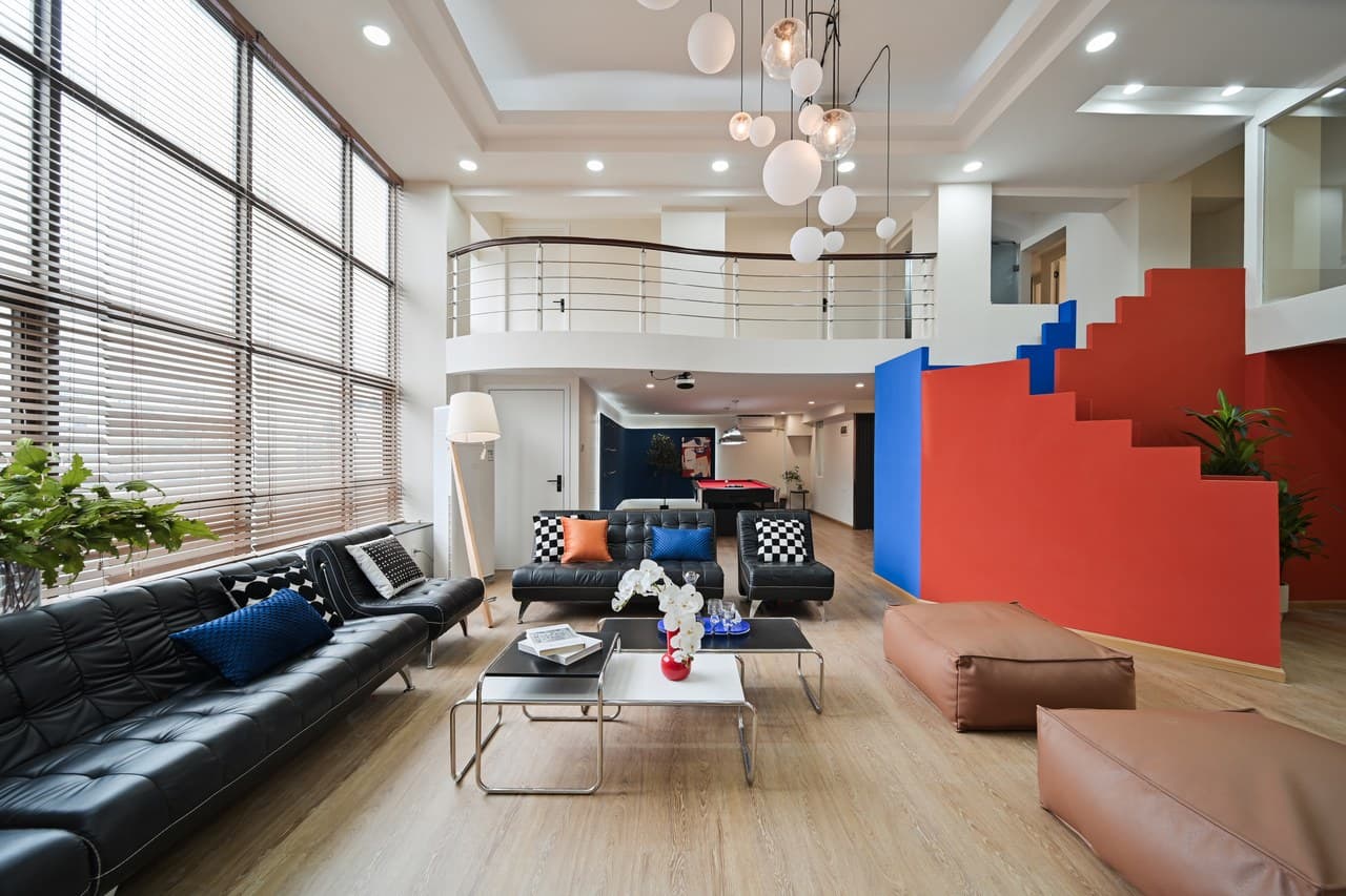Multiple large apartments in the same community for parties and gatherings