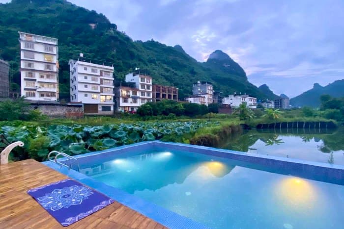 10-bedroom villa for rent near West Street/Shenshan Road | Yangshuo. Durian Room
