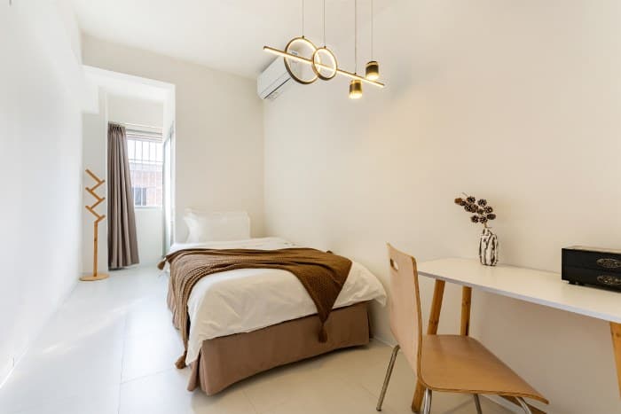 One-bedroom serviced apartment for rent near Haizhu Square/Beijing Road Pedestrian Street | Bottle Cap Apartment (Guangzhou Shisanhang Branch)