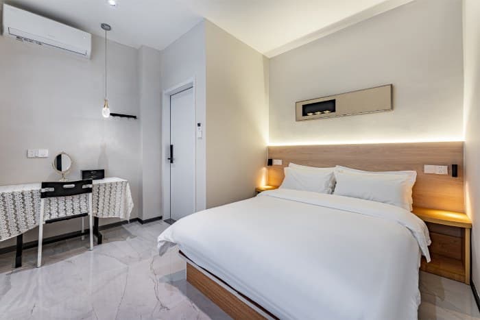 One-bedroom serviced apartment for rent near Haizhu Square/Beijing Road Pedestrian Street | Bottle Cap Apartment (Guangzhou Shisanhang Branch)