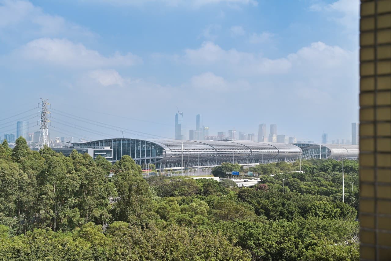 Adjacent to the convention and exhibition center and the Internet headquarters base