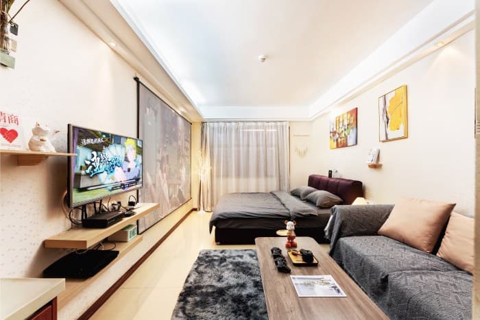 One-bedroom apartment for rent near Haizhu Square/Beijing Road Pedestrian Street | Guangzhou Trendy Apartment Hotel