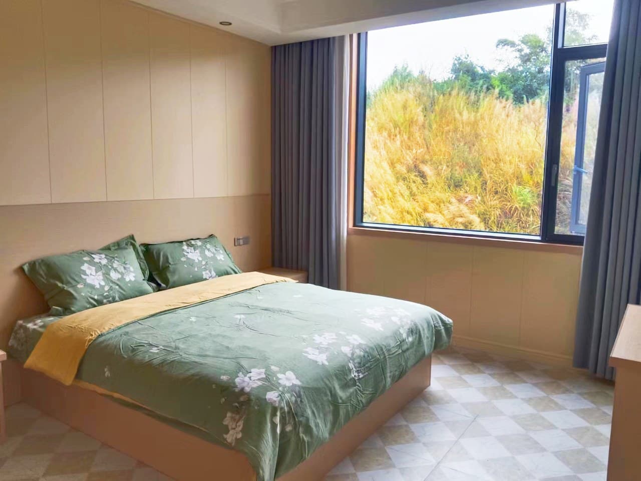 Various room types are available, suitable for staying with family and friends.