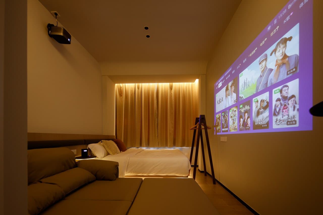 The home theater and card room are fully equipped with entertainment facilities.