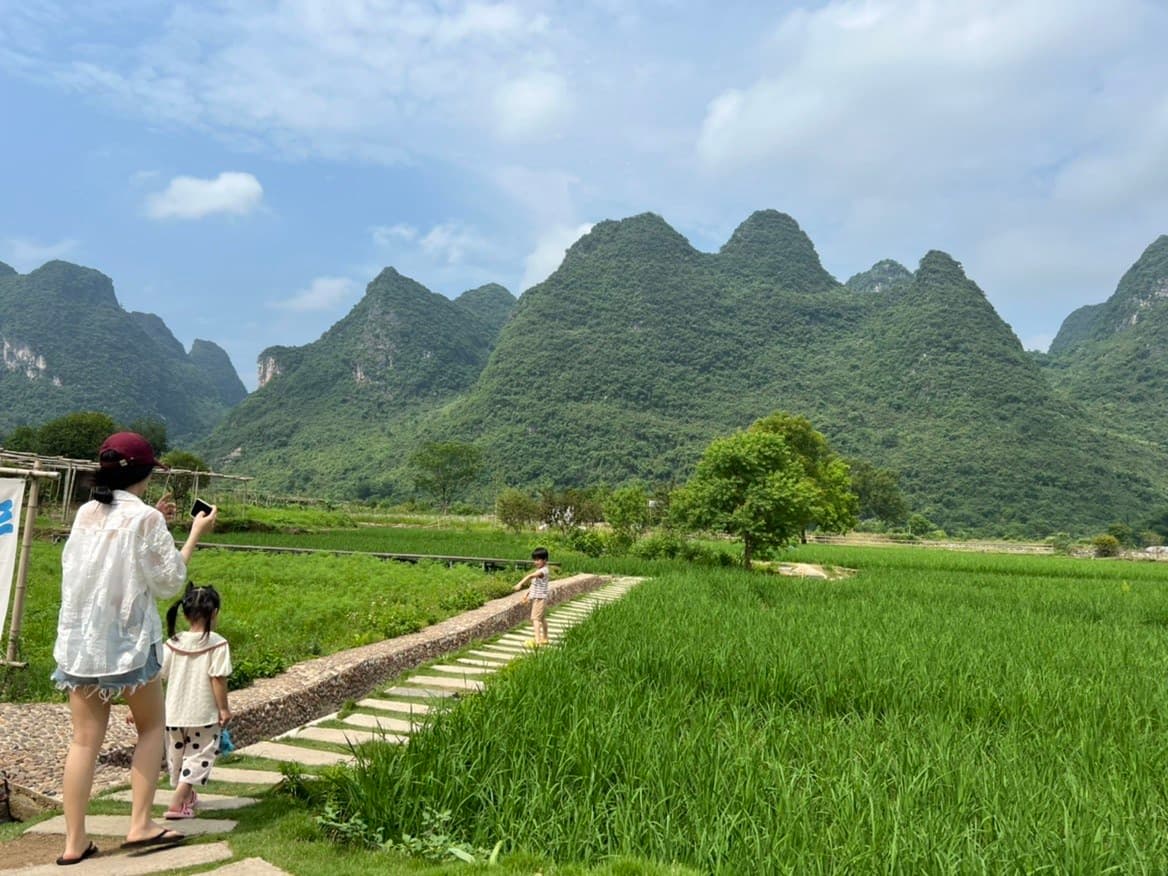 Most beautiful rural scenery