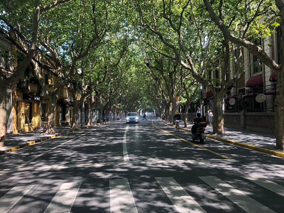 Wukang Road and Huaihai Middle Road, core area of ​​Wutong District