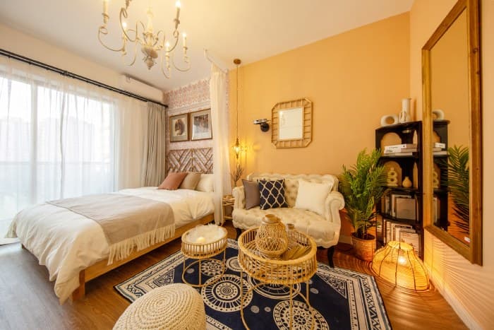 One-bedroom apartment for rent in Zhujiang New Town/Provincial Museum area | IF House (Store No. 2)