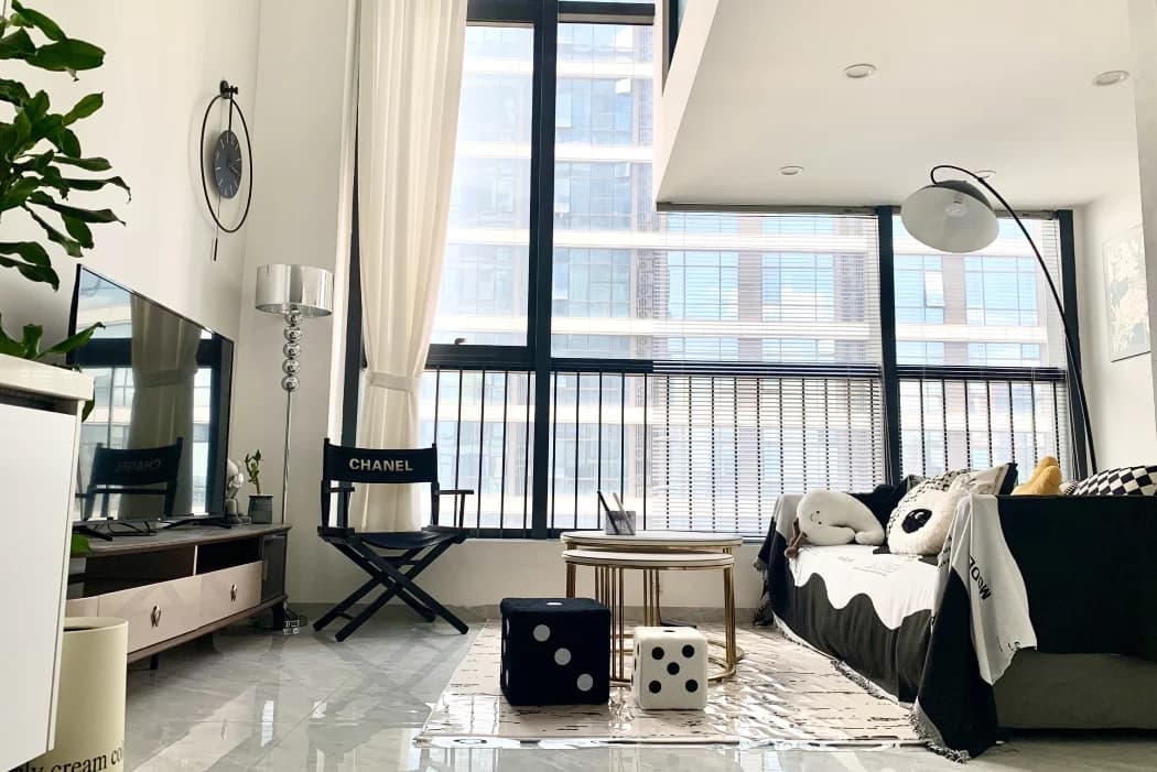 International Trade Center/Xiping Duplex 2-Bedroom Apartment for Rent | Yuli Meisu