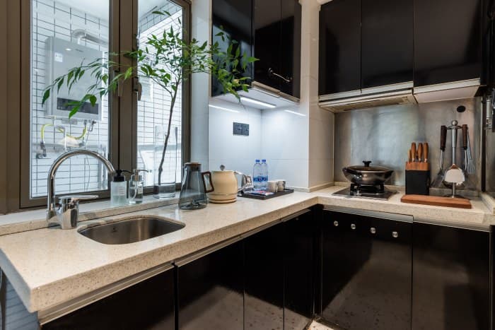 Open flame kitchen