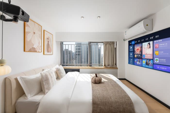Jiangnanxi/International Textile City/Zhujiangnan area, 1-bedroom apartment for rent | Xiaoguoba Apartment
