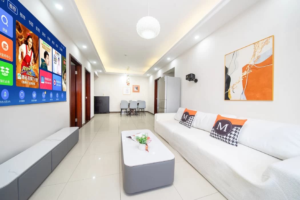 Pazhou Convention and Exhibition Center/Guangzhou Tower/Kecun Entire Hotel-Style Apartment for Rent (3 Bedrooms) | Guangzhou Weige Apartment