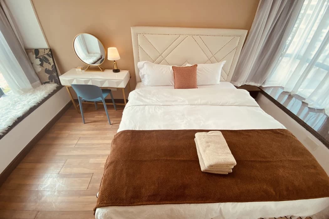 Pazhou Convention and Exhibition Center/Guangzhou Tower/Kecun Entire Apartment for Rent (3 Bedrooms) | Jialan Meisu