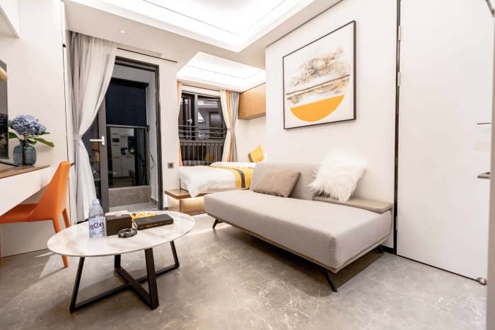 Shenzhen Bay Port/Shekou Entire Hotel-Style Apartment for Rent (1 Bedroom) | Shenzhen Bay Cloud Top Executive Apartment