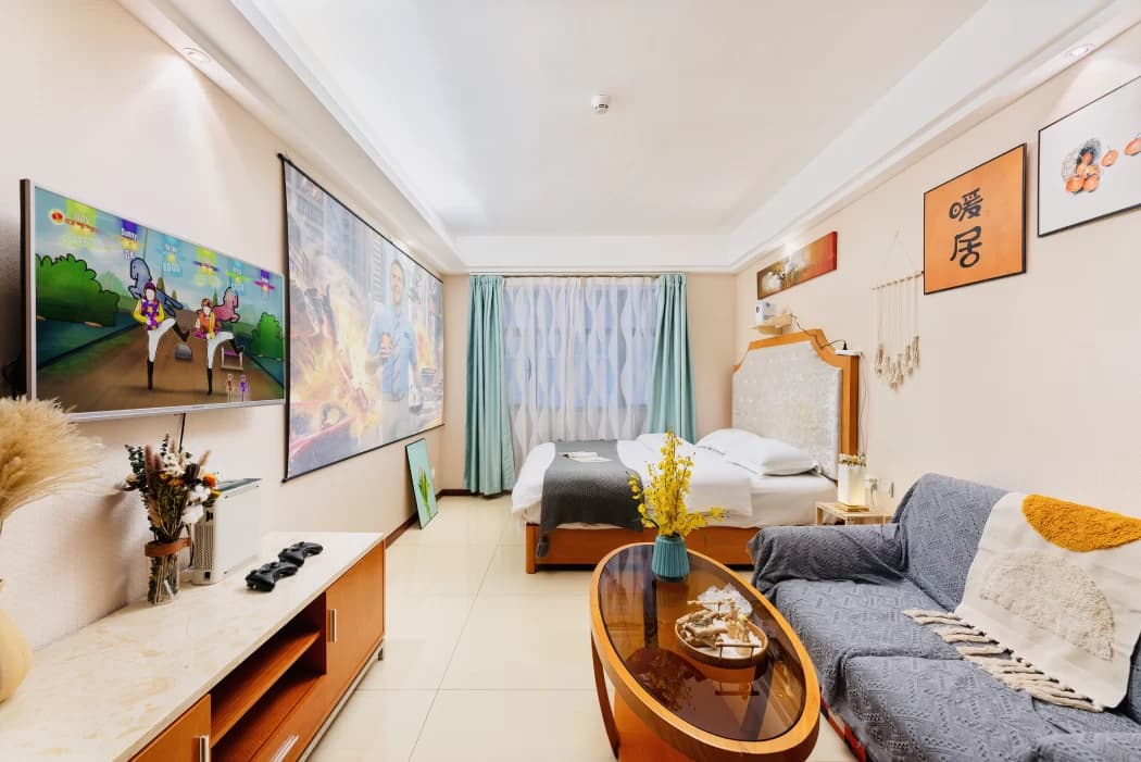 One-bedroom serviced apartment for rent near Haizhu Square/Beijing Road Pedestrian Street | Guangzhou Trendy Apartment Hotel
