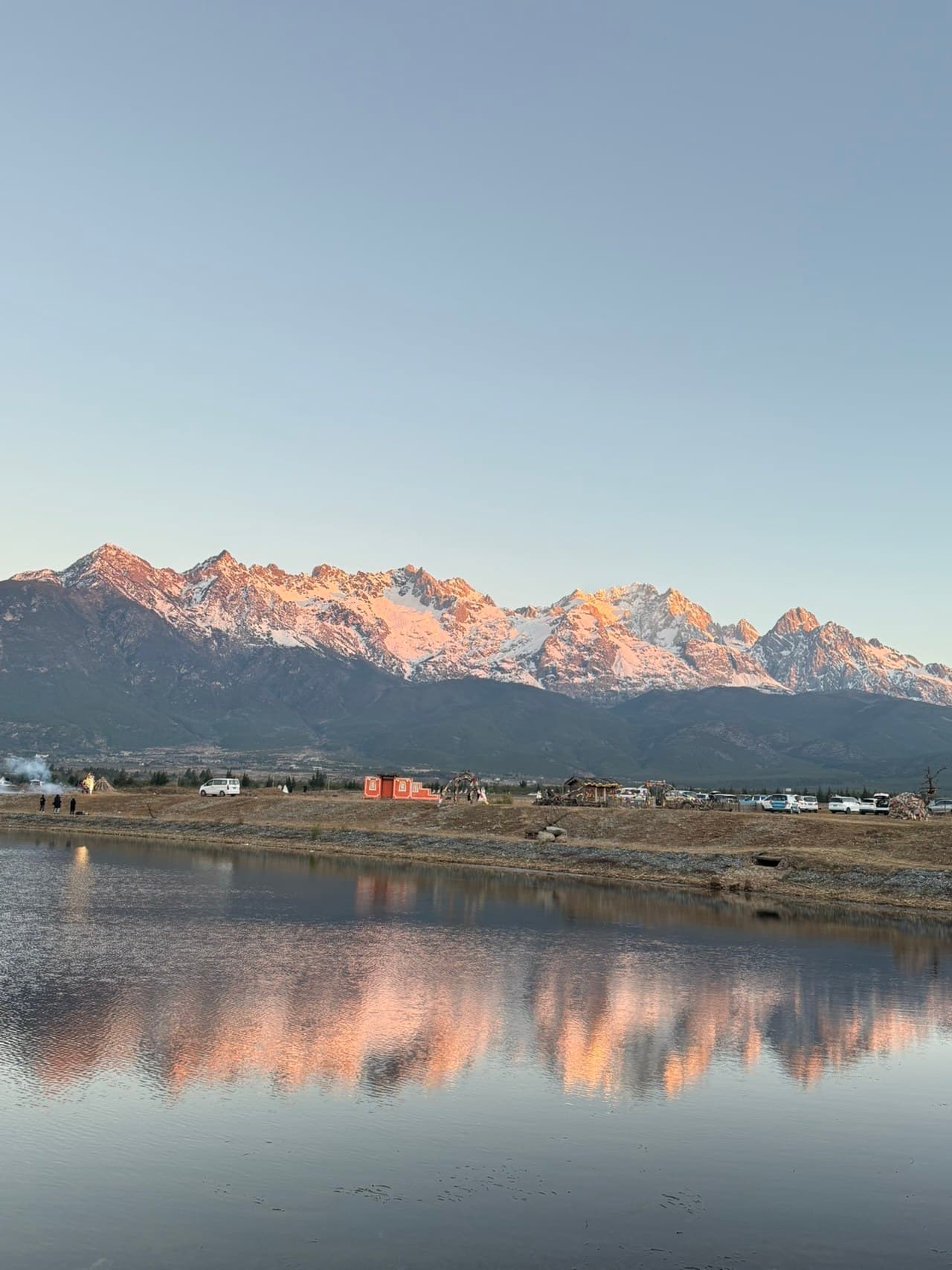 Near the snow-capped mountains, Shuhe Ancient Town, Lijiang Ancient City