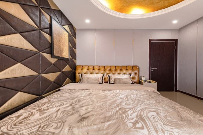 Master bedroom on the second floor