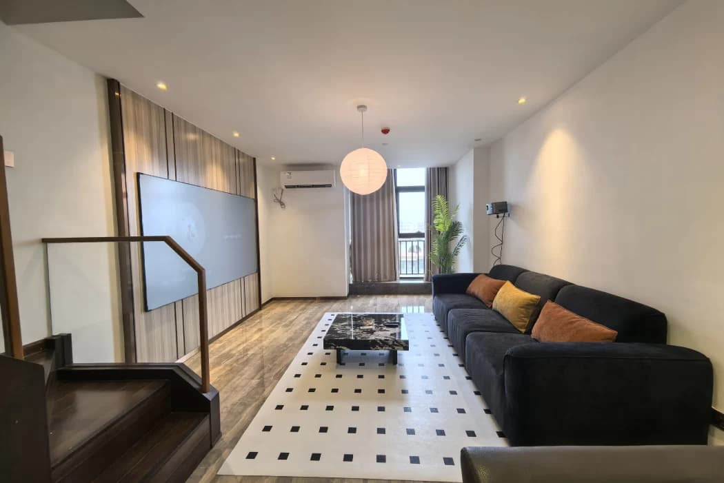 2-Bedroom Duplex Apartment for Rent in Shiqi Daxin New Metropolitan Business District | 95 Designer Apartment