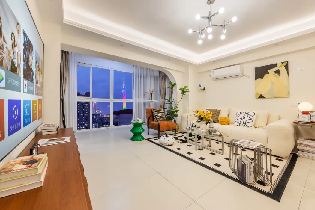 3-Bedroom Hotel-Style Apartment for Rent in Zhujiang New Town/Guangdong Provincial Museum | Weiting Meisu (Guangzhou Tower Branch)