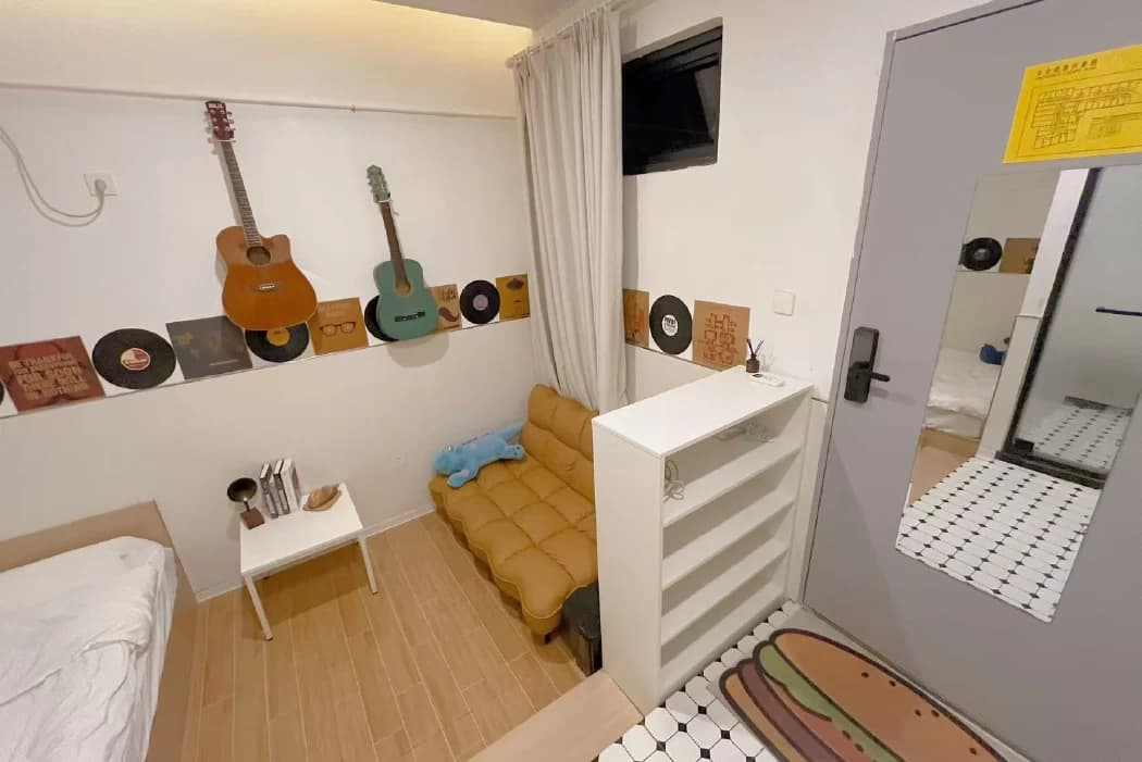 One-bedroom apartment for rent near Haizhu Square/Beijing Road Pedestrian Street | YOU+ Apartment - Zhongshan Memorial Hall Branch