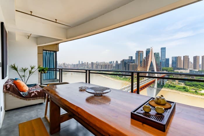 4-bedroom standard apartment for rent in Jiefangbei/Hongyadong | [Fog Nest]