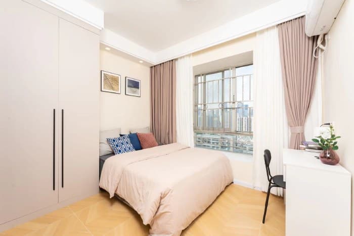 Pazhou Convention and Exhibition Center/Guangzhou Tower/Kecun Entire Hotel-Style Apartment for Rent (1 Bedroom) | Find a Beautiful Homestay