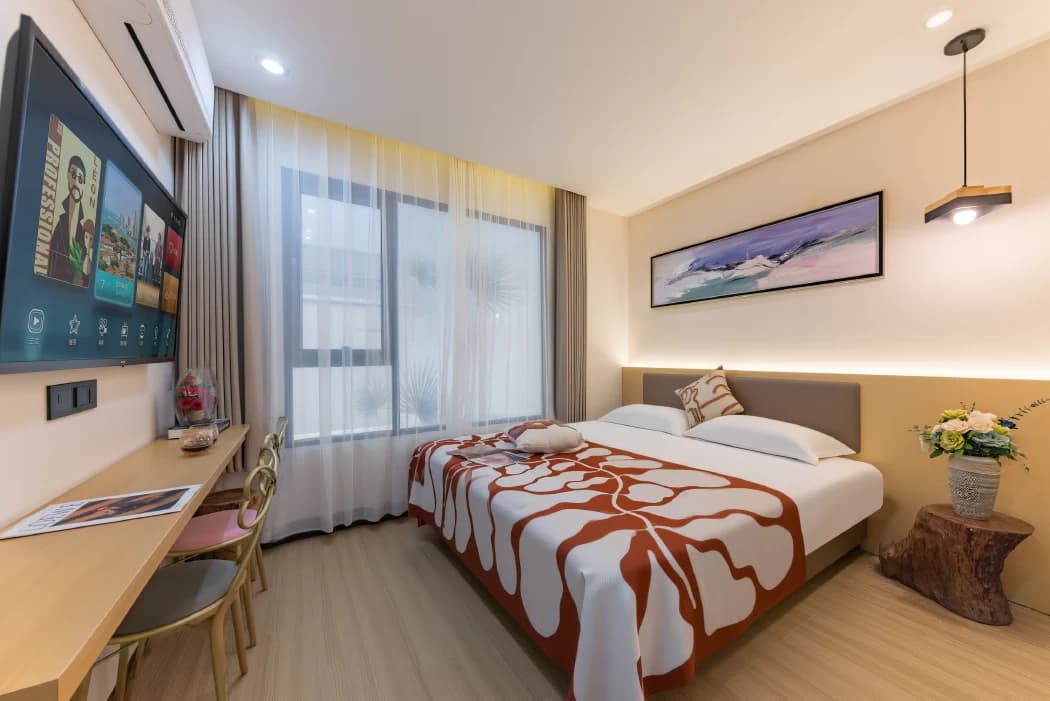 1-Bedroom Hotel-Style Apartment for Rent in Xiamen University Area | Shangpin Harajuku (Xiamen University Branch)