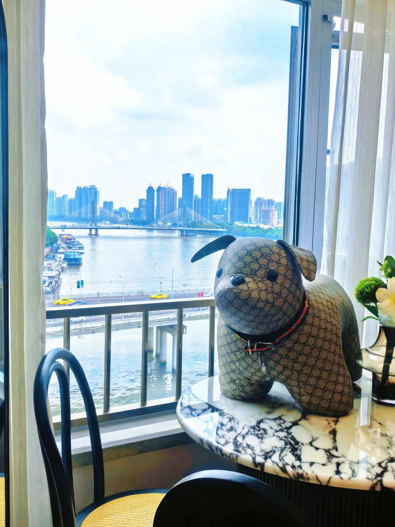 Sleeping by the River - Embracing the City's Splendor