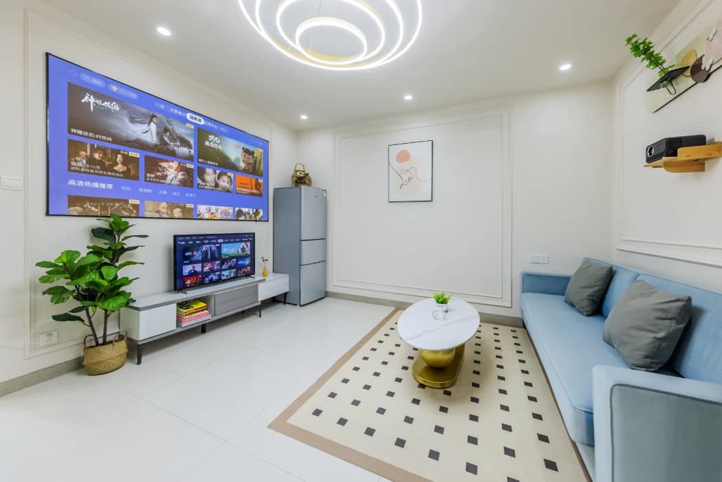 2-bedroom guesthouse for rent near Haizhu Square/Beijing Road Pedestrian Street | Xiaolan Luxury Apartment