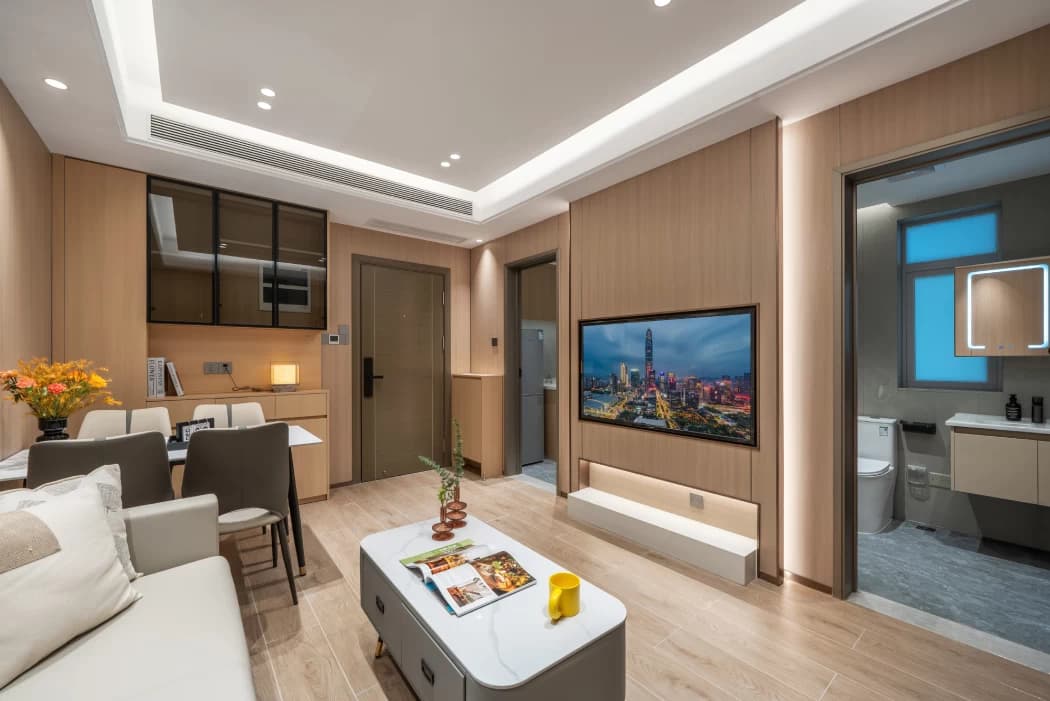 Sso·Sleep Serviced Apartment - 1-Bedroom Apartment for Rent in Shenzhen North Railway Station Area
