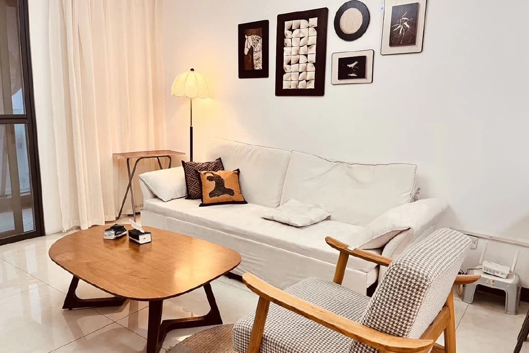 Pazhou Convention and Exhibition Center/Guangzhou Tower/Kecun Entire Apartment for Rent (2 Bedrooms) | Jialan Meisu