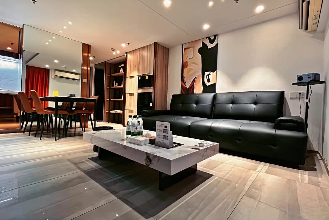 2-bedroom duplex apartment for rent in Lihe Plaza commercial area | [Qiyu] Muxi