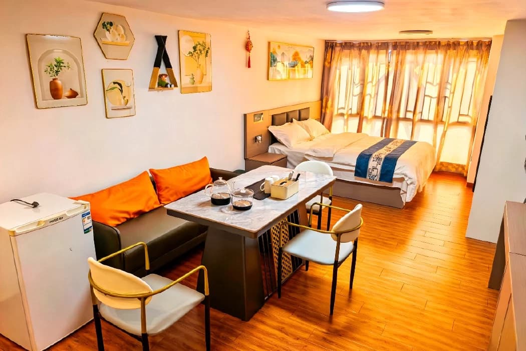 Qinghui Garden Resort/Shunde Happy Coast PLUS 1-Bedroom Hotel Apartment for Rent | Qiaodao Xiaoqiang