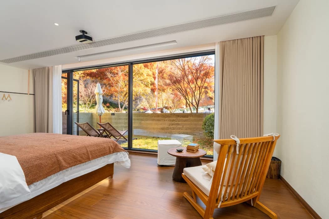 One-bedroom hotel-style apartment for rent in Zhongchagou Luneng International Resort | Yunfuli Hidden Abode Private Hot Spring Resort (Jiuzhaigou Branch)