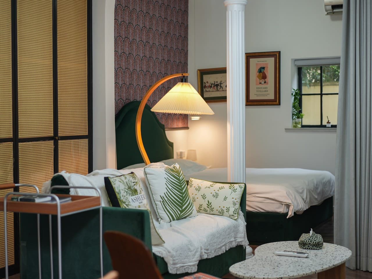 The renovation is of high quality, making it comfortable to live in and great for taking photos.